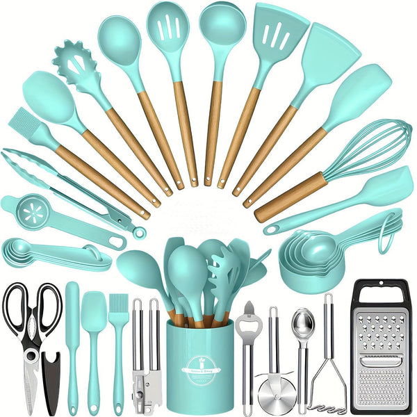 Kitchen tool set brush detail