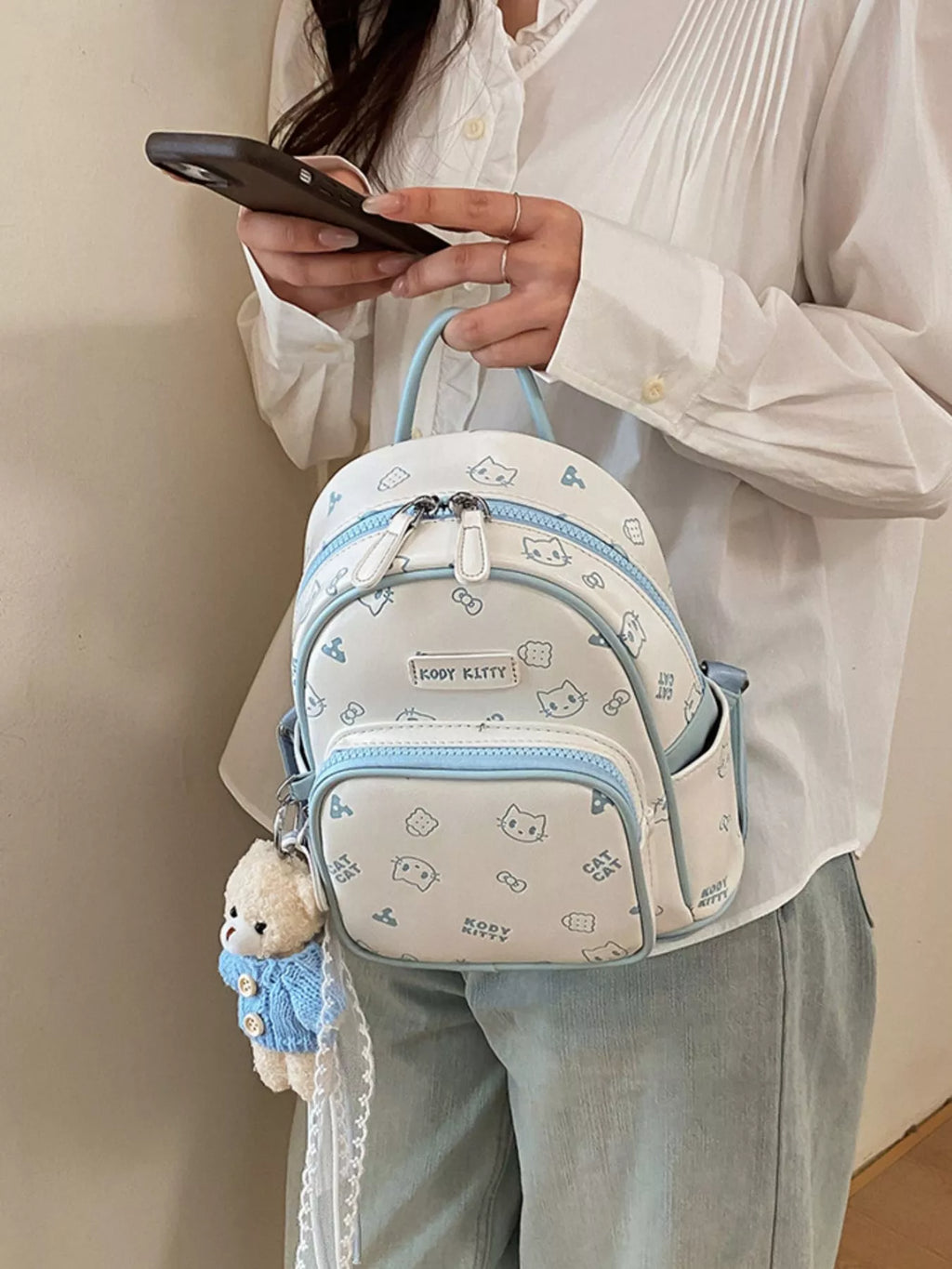 Mini Cartoon Pattern Backpack — main product image