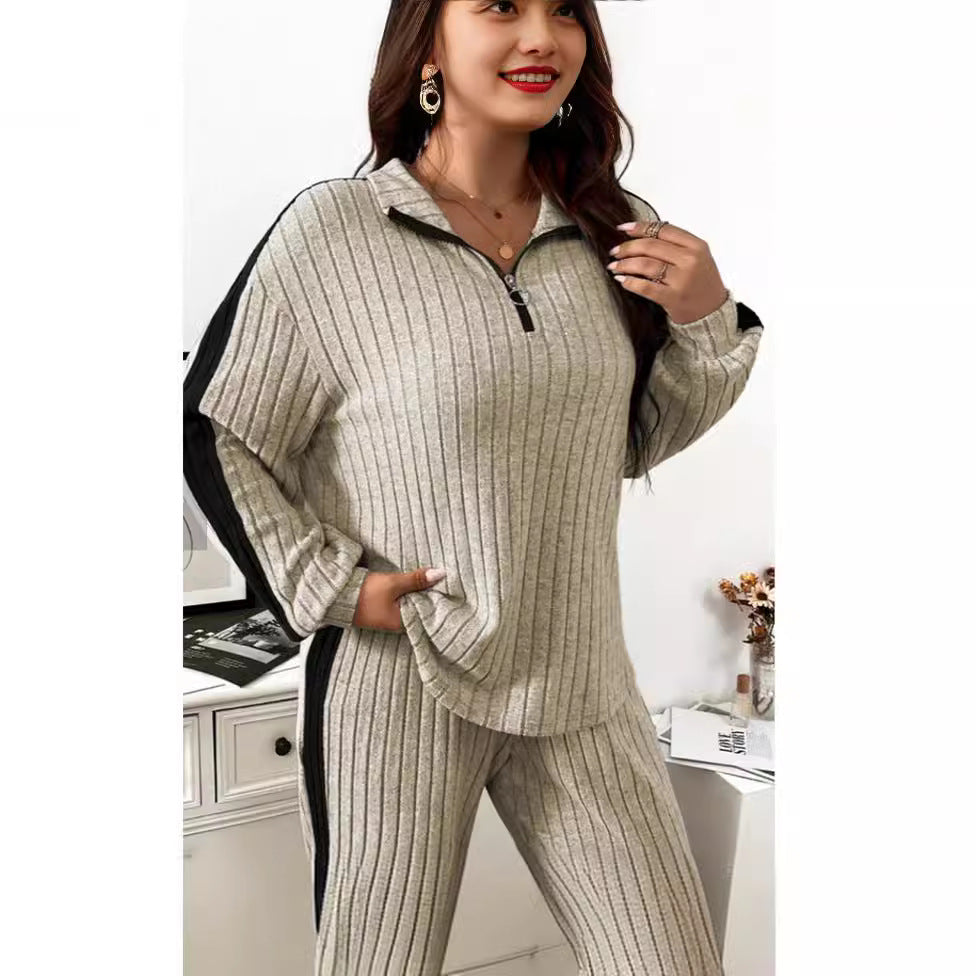 Women’s Batwing Sweater Pants Set, product view 10