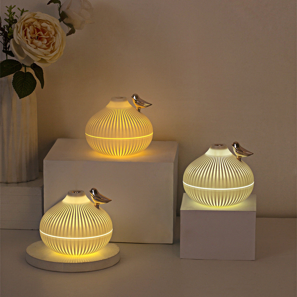 300ml USB humidifier with night light view 3