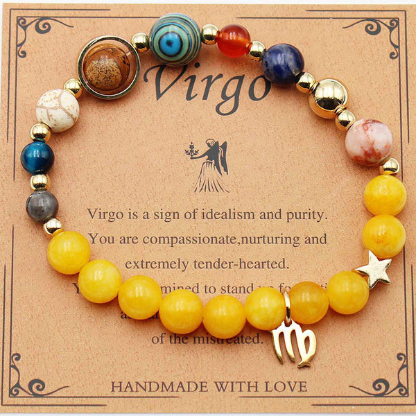Magic of Eight Planets Jewelry Bracelet-Fashion-Splashis-Color:Viego Topaz-Splashis