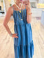 Tiered plus size denim dress — additional view 2