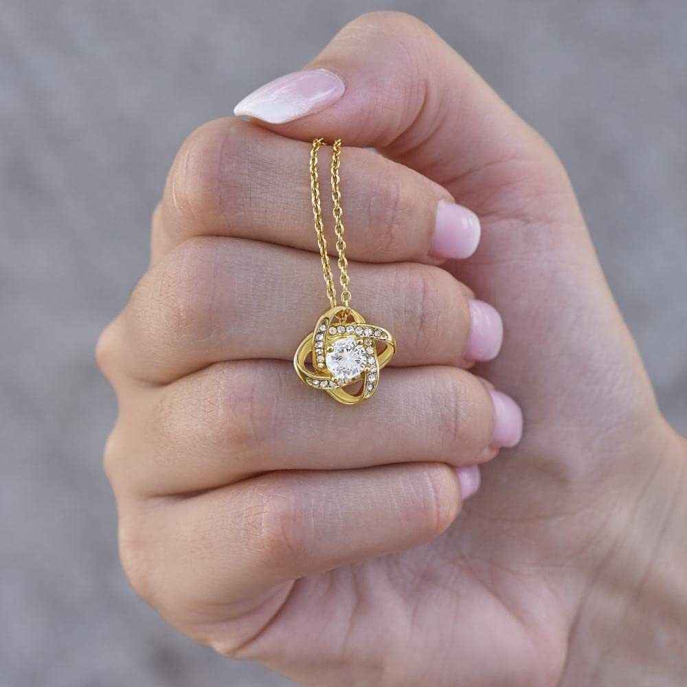 Heart Shape Zirconia Necklace-Necklaces-Splashis-Color:Clover Gold Copper-Splashis