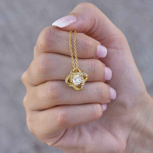 Heart Shape Zirconia Necklace-Necklaces-Splashis-Color:Clover Gold Copper-Splashis