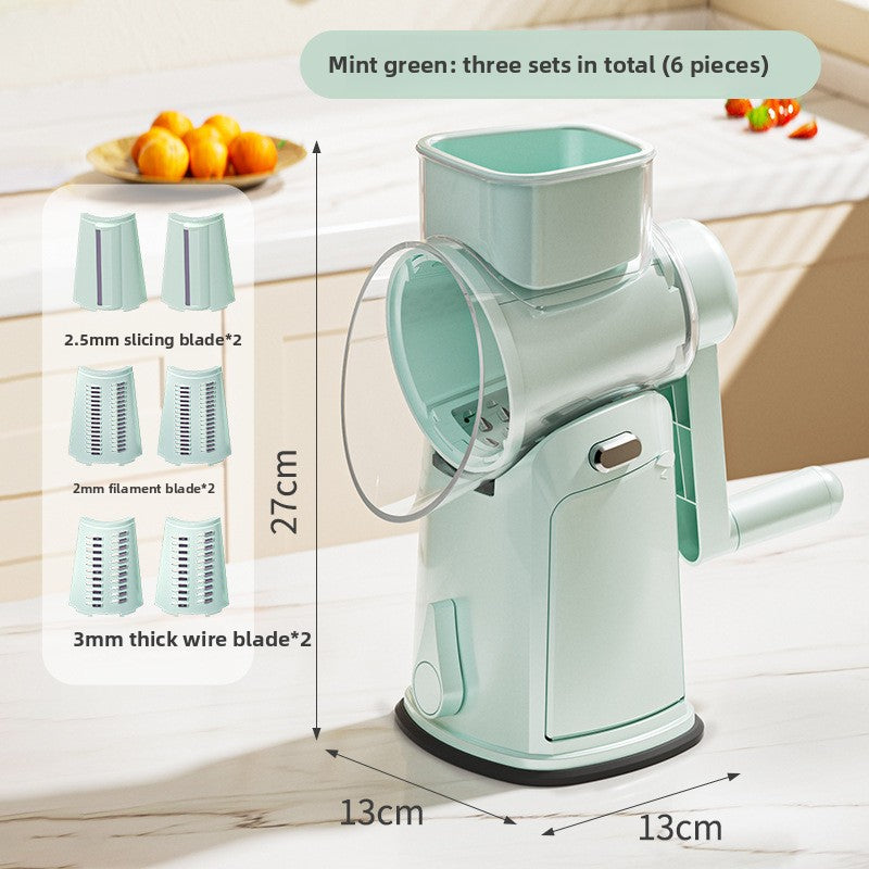 Vegetable cutter 6-blade edition detail
