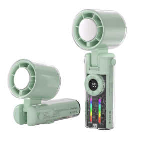USB Handheld Cooling Fan, front product view