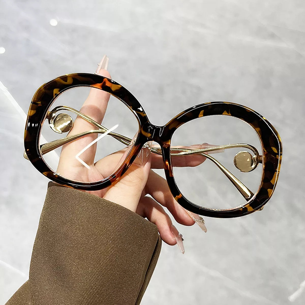 Oversized Round Frame Sunglasses — product image 5