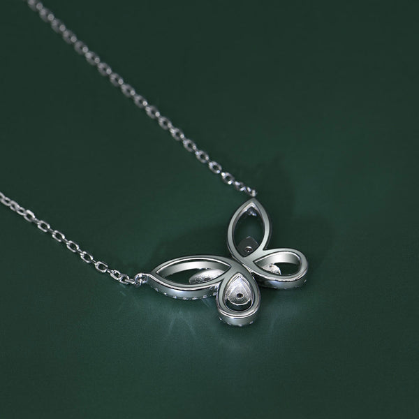 Product detail photo of Sterling Silver Clavicle Chain Pendant, Necklace, sterling silver clavicle chain pendant