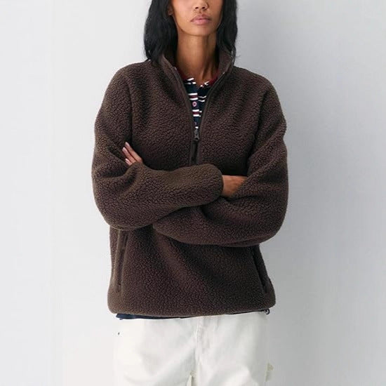 Women's Fleece Zip-Up Hoodie – 8 Colours, S to 2XL additional product view