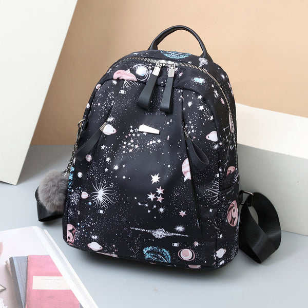 Product detail photo of Solid School Backpack, black, everyday style, solid school backpack