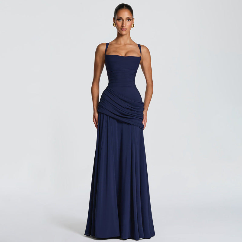 Flattering sleeveless slip dress — additional view 4