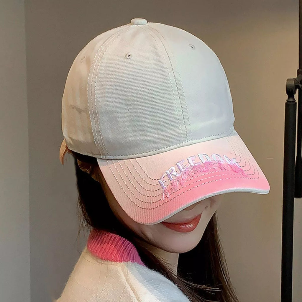 Gradient embroidered baseball cap — additional view 2