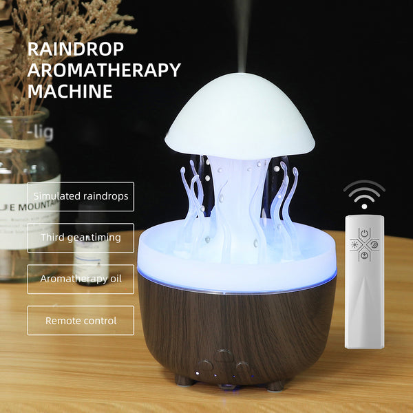 Jellyfish humidifier with rotating mist effect view 13