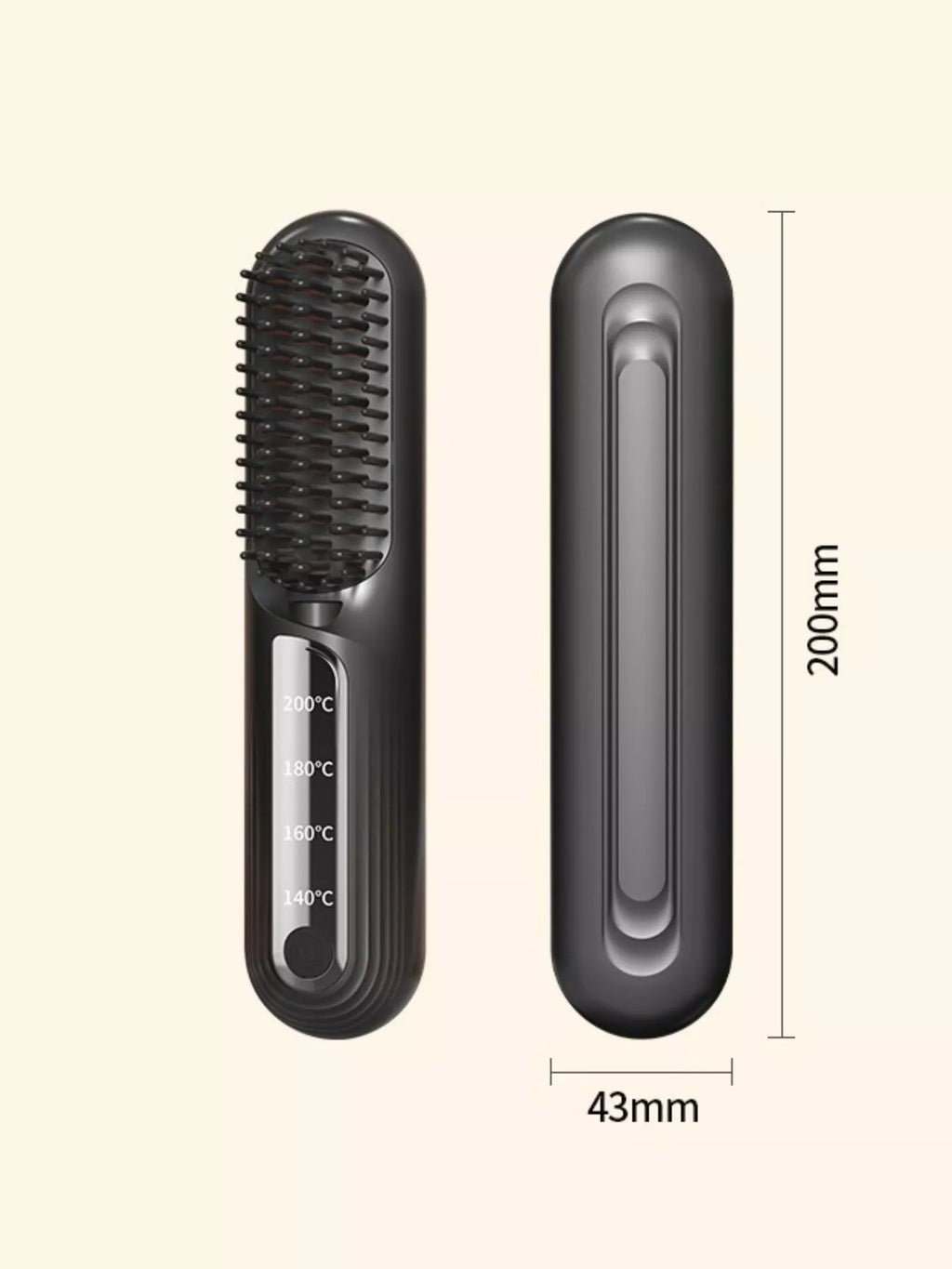 Ceramic heated straightening comb — additional view 10