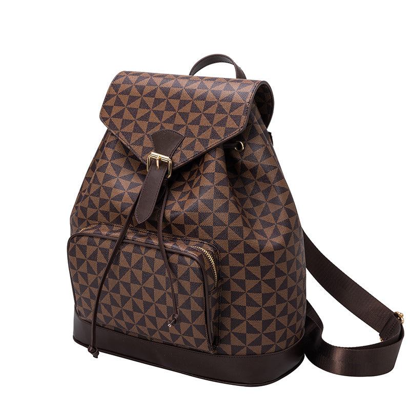 Product detail photo of Drawstring Large Backpack, black, everyday style
