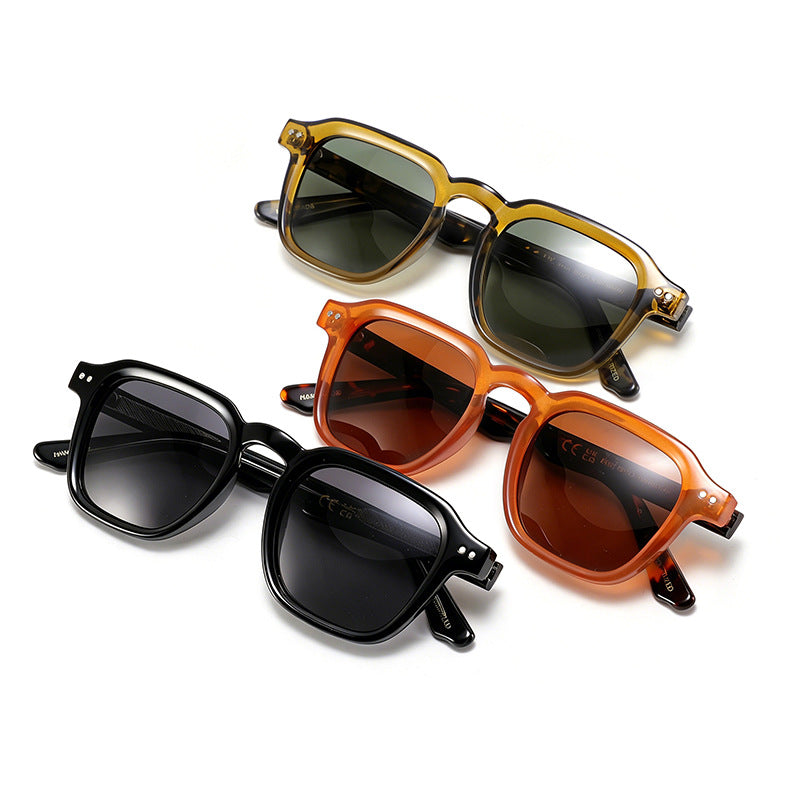 Polarized Oval Sunglasses – UV Protection, alternate product view