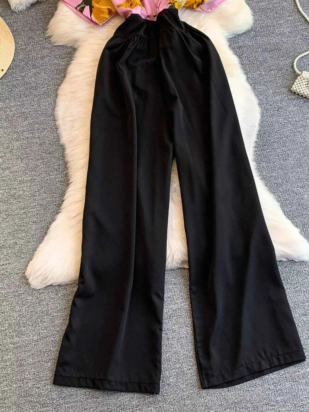 Versatile Pocketed Casual Jumpsuit-Jumpsuit-Splashis-Splashis