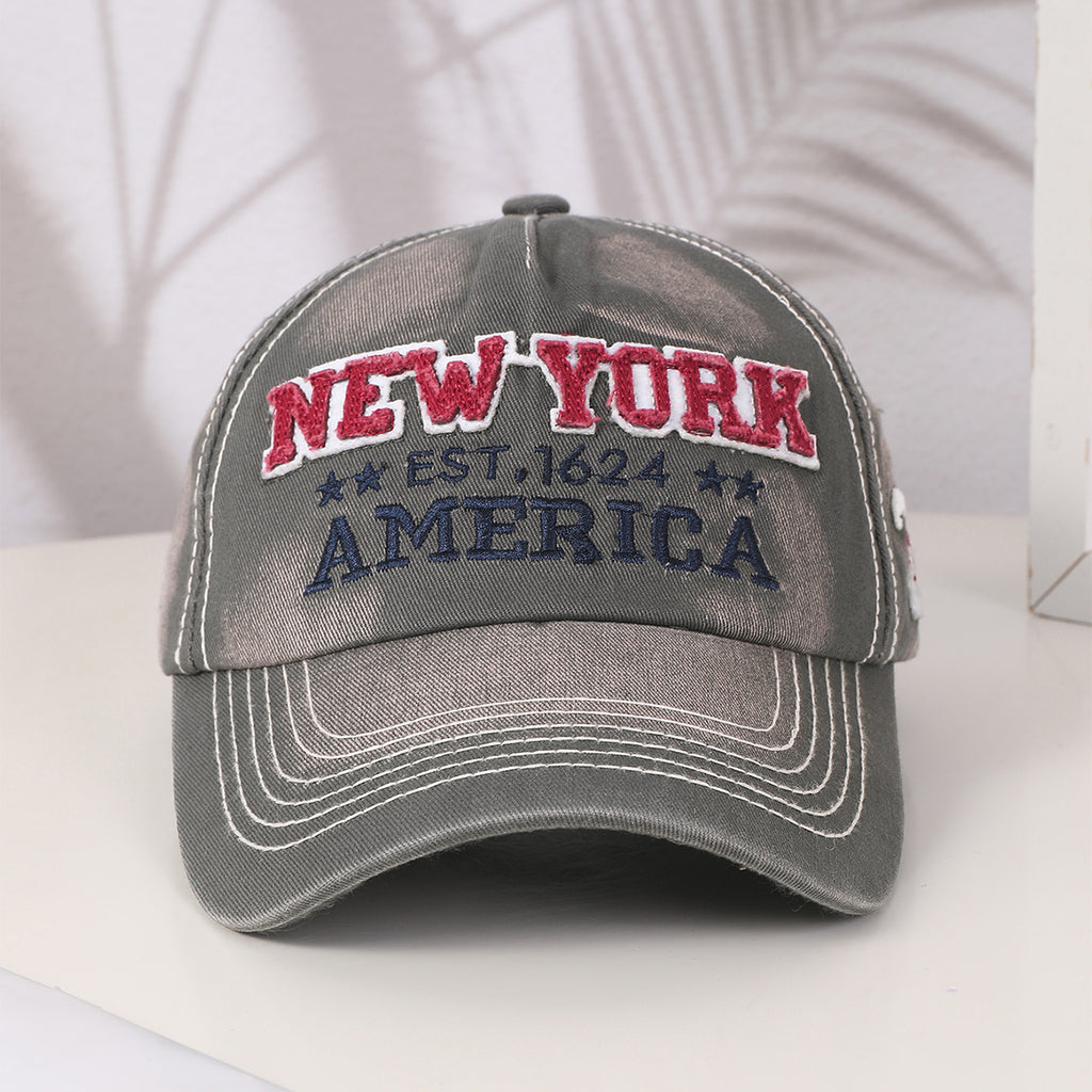 Embroidered Lettering Baseball Cap-Splashis, alternate view 5