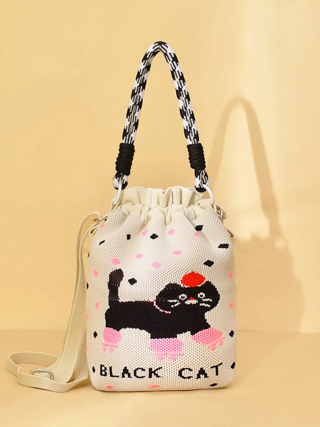 Drawstring bucket bag — additional view 6