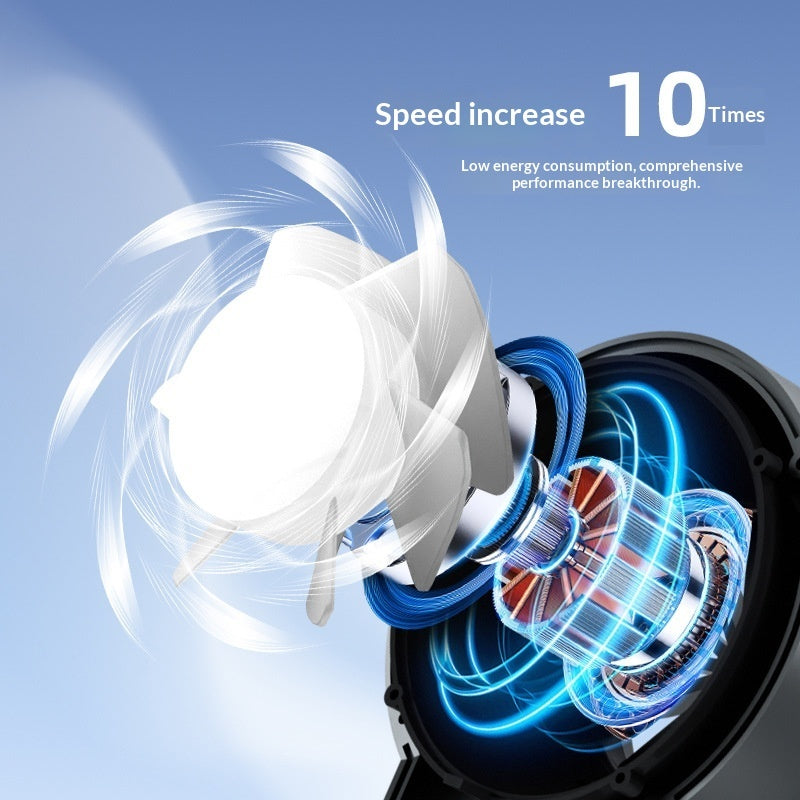 G80 USB Brushless Handheld Fan, alternate product view