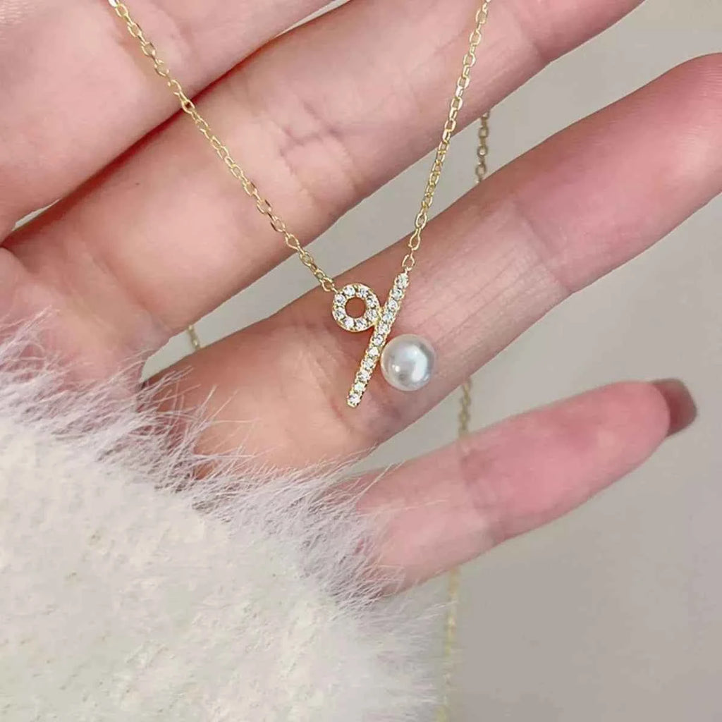 Freshwater pearl pendant necklace — additional view 6