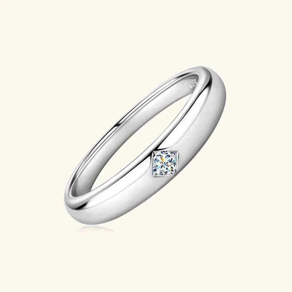 silver-plated alloy Inlaid Cubic zirconia Ring-Rings-Splashis-Splashis