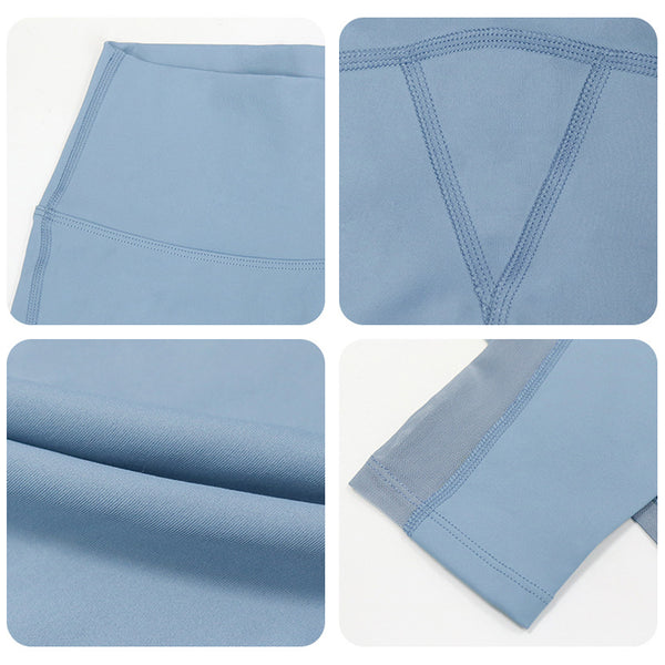 Seamless High-Waisted Leggings — Yoga & Everyday Pants, close-up product view
