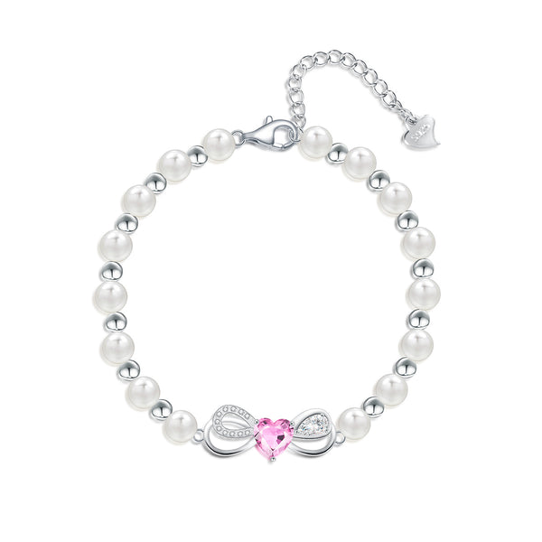 Product detail photo of 925 Silver Bow Heart Jewelry, 925 silver bow heart jewelry