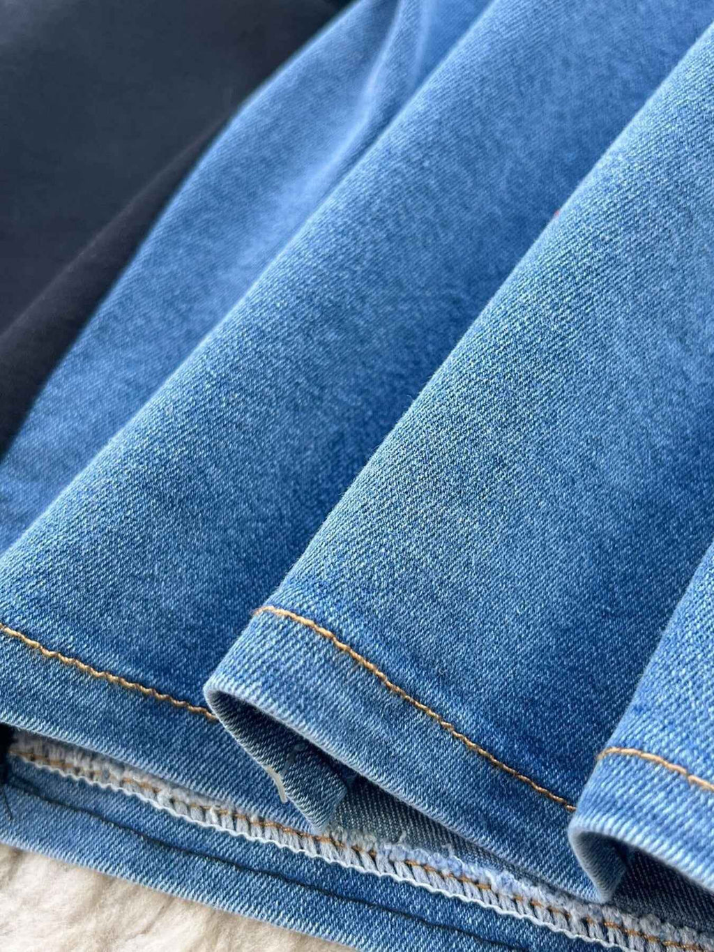 Plus size denim midi dress — additional view 8