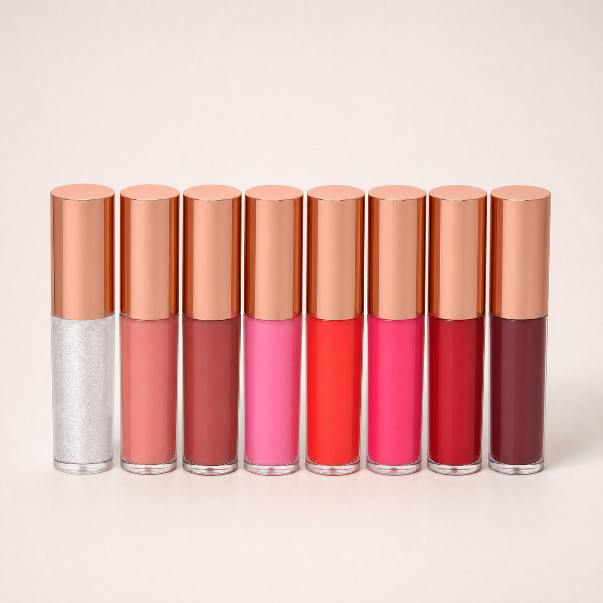 8-Piece Juicy Lip Oil Set - Non-Sticky, Fruit-Flavored Kit additional product view