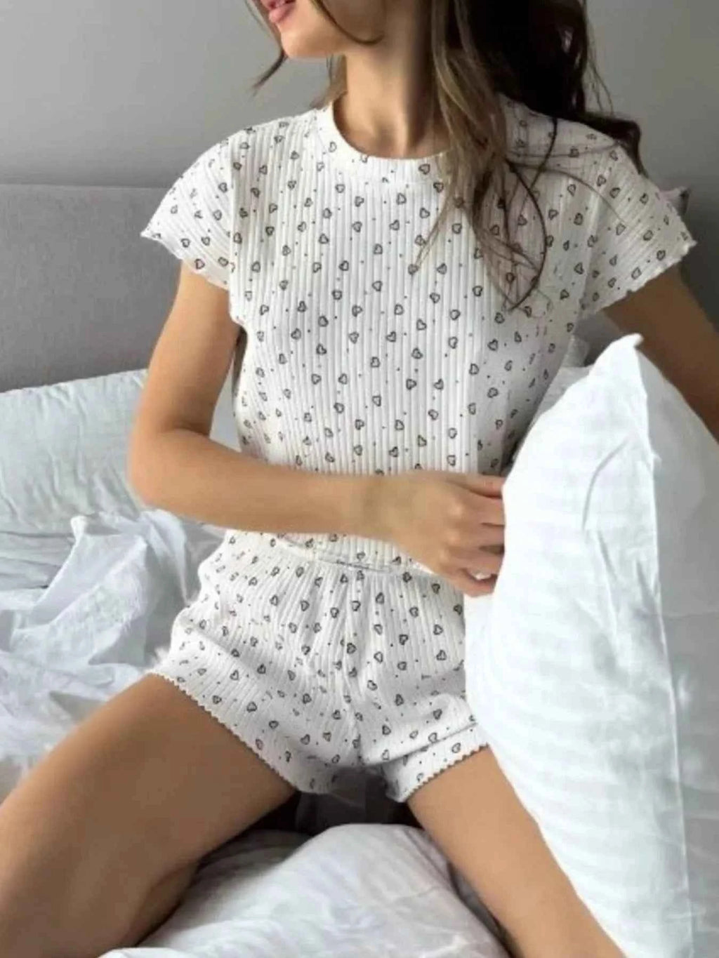 Heart print lounge set — additional view 7