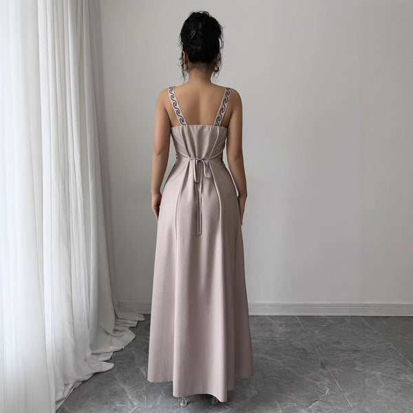 Floral Print Slip Midi Dress for Women, alternate product view