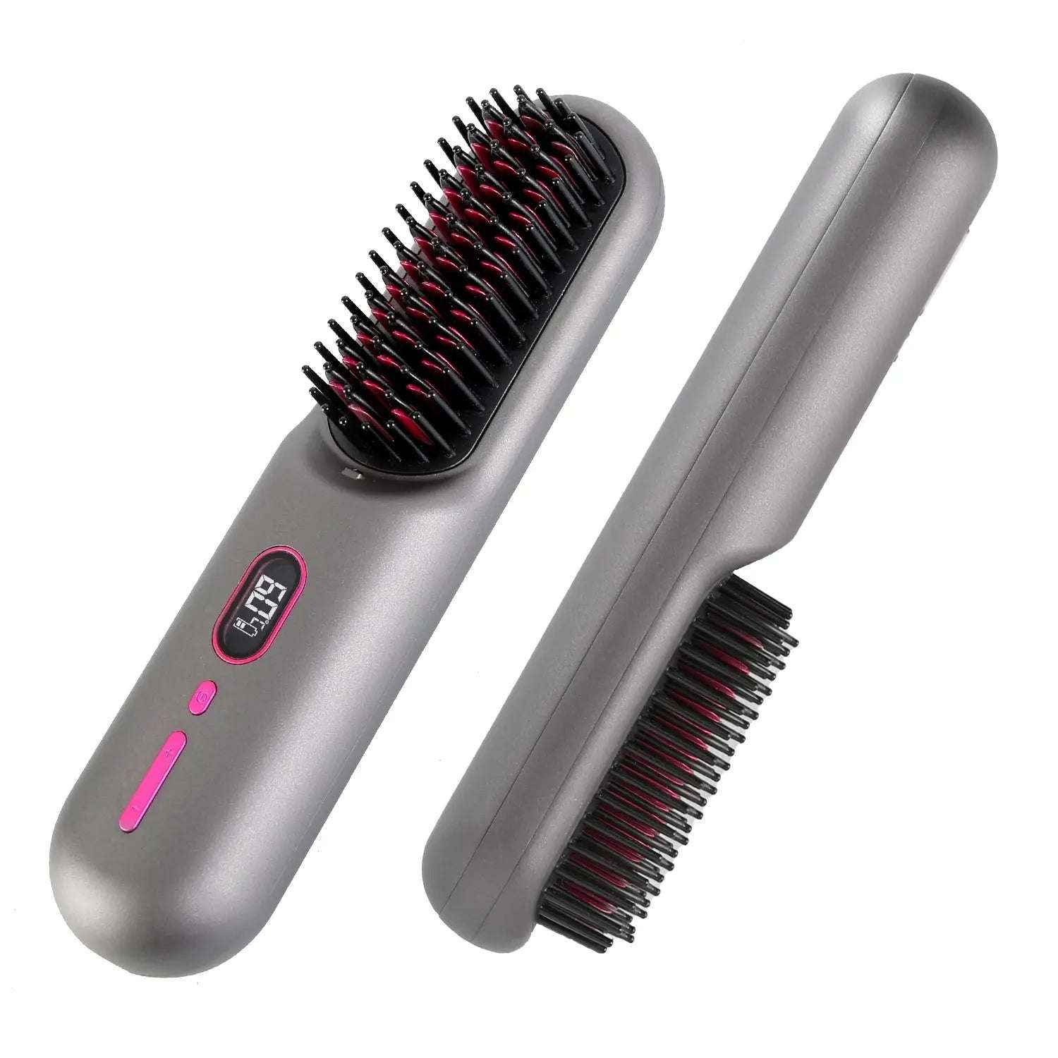 Cordless Hair Straightener Brush, alternate product view