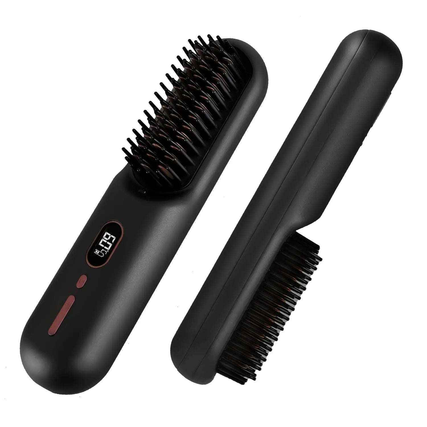 Cordless hair straightener brush — additional view 10