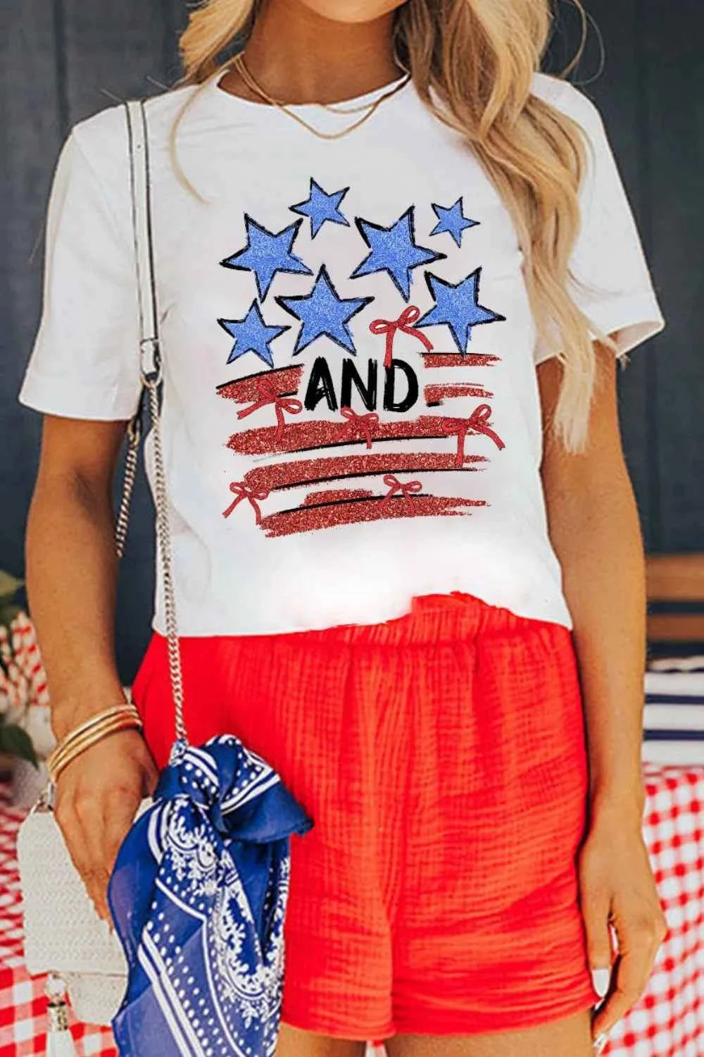 Americana graphic t-shirt — additional view 3