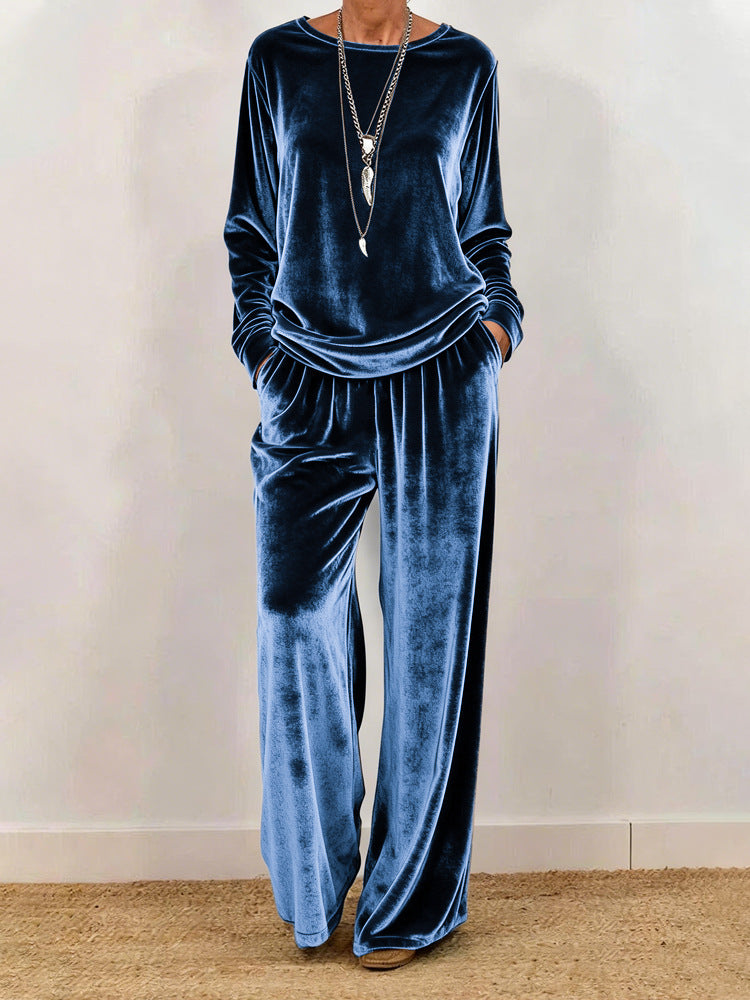 Women's Long-Sleeve Pullover & Pants Set — product image 4