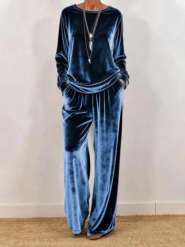 Women's Long-Sleeve Pullover & Pants Set — product image 4