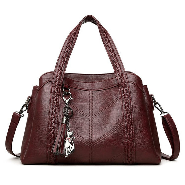 Tassel PU Handbag, product view 8
