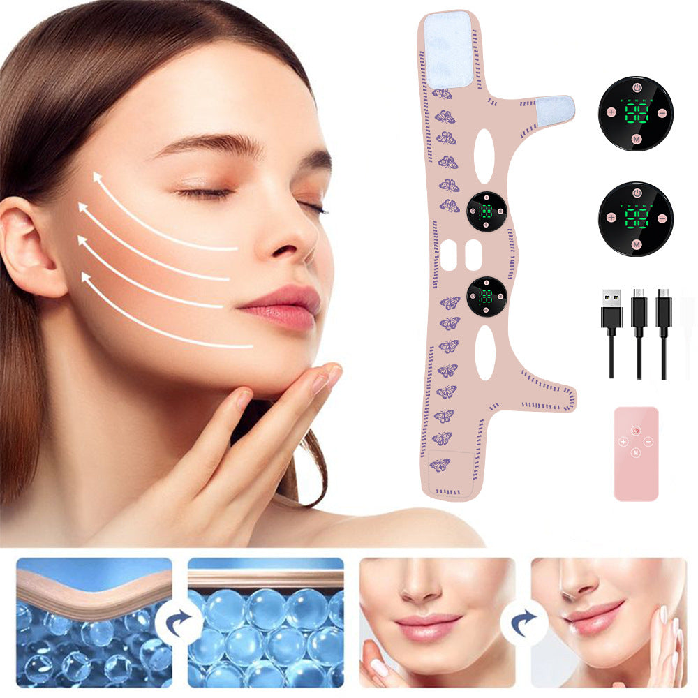 V-Face lifting massage mask shown on white background