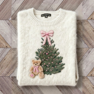 Christmas Print Flannel Hoodie – view 3