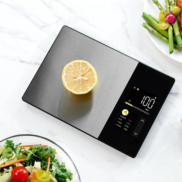 Kitchen scale digital display detail