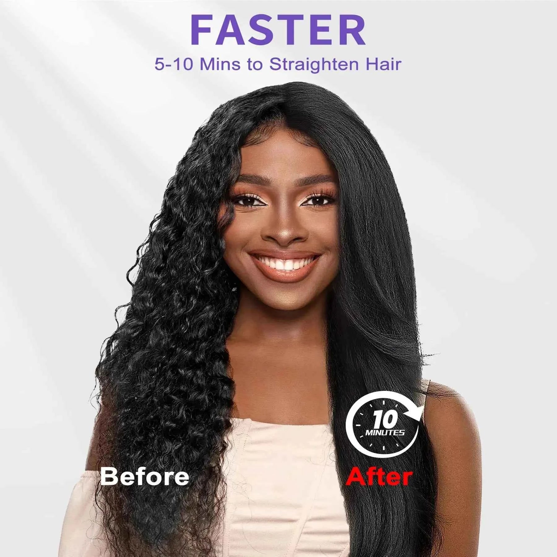 Steam hair straightener — additional view 8