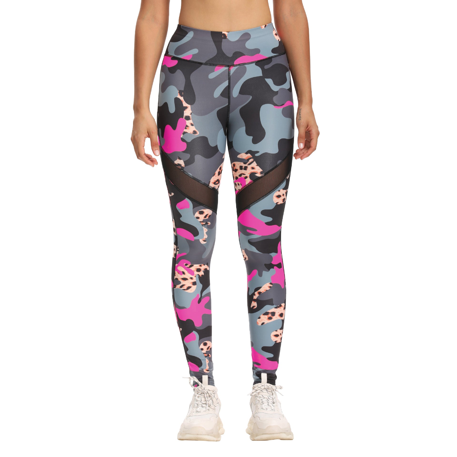 Women’s Camouflage Activewear Coordinates, side product view