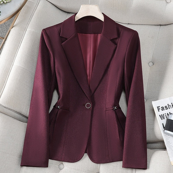Slim-Fit Petite Blazer for Women, alternate product view