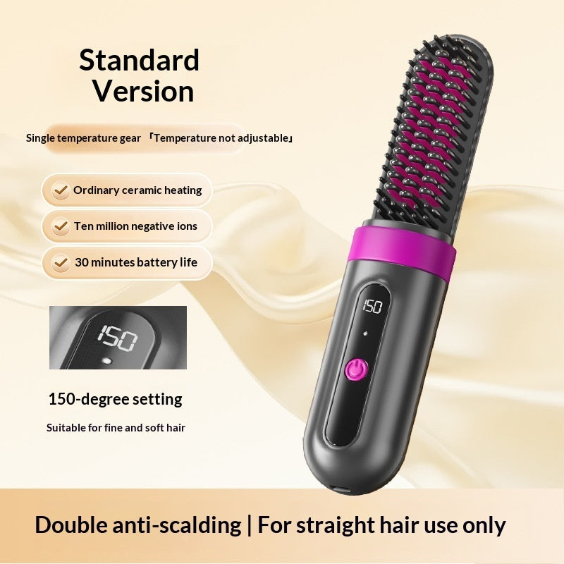 Cordless 2-in-1 Ionic Hair Straightener and Curler, product view 9