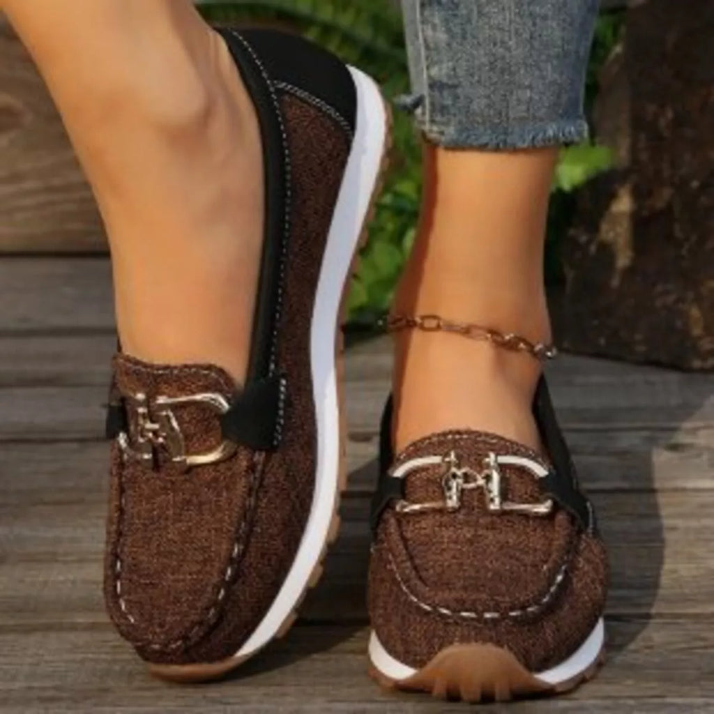 Round toe slip-on shoes — additional view 7