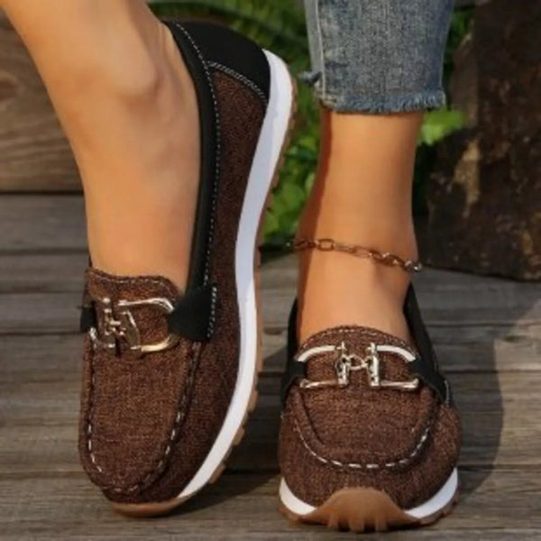 Round toe slip-on shoes — additional view 7