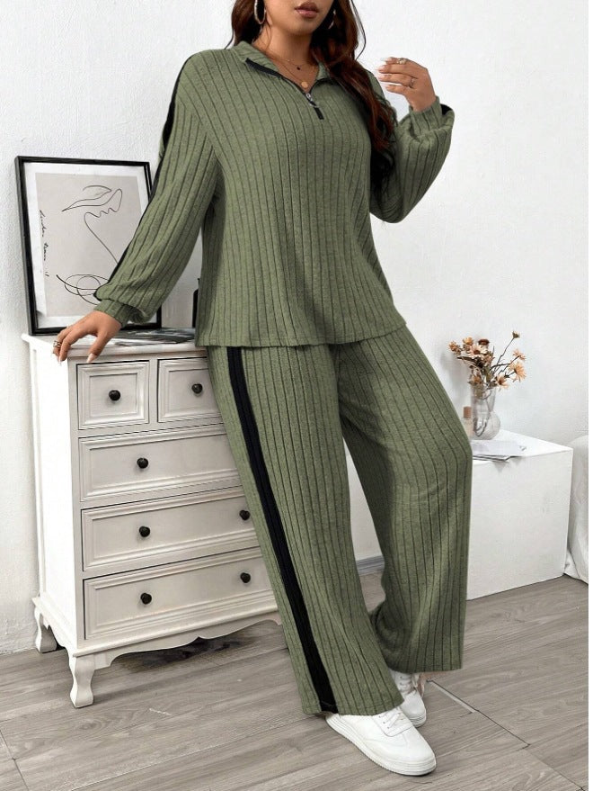 Women’s Batwing Sweater Pants Set, product view 9