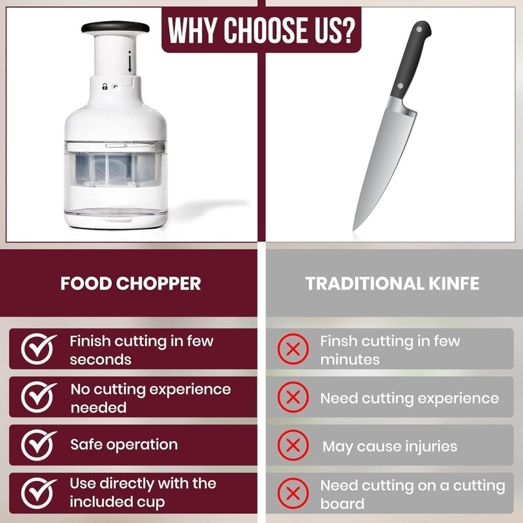 Manual Vegetable & Garlic Chopper — product image 3