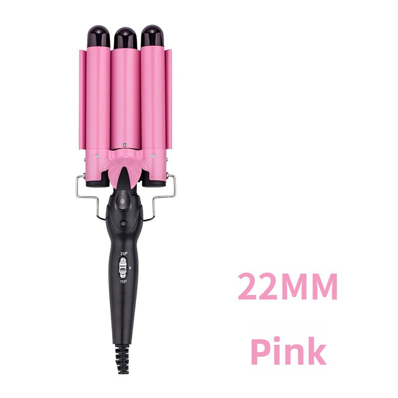 Three-barrel ceramic wave hair curler view 12